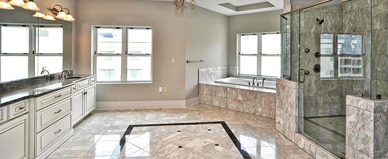 The Benefits Of Natural Stone Bathroom Floors Granite Asap
